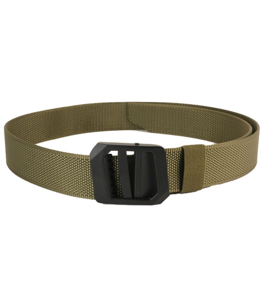     			STYLE SHOES - Green Canvas Men's Casual Belt ( Pack of 1 )