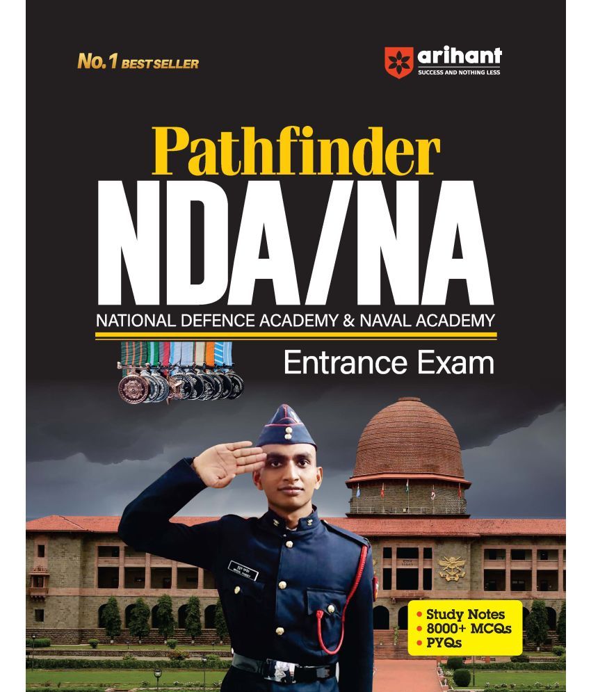     			Arihant Pathfinder NDA/NA National Defence Academy & Naval Academy Entrance Exam | Study Notes | 8000+ MCQs | PYQs