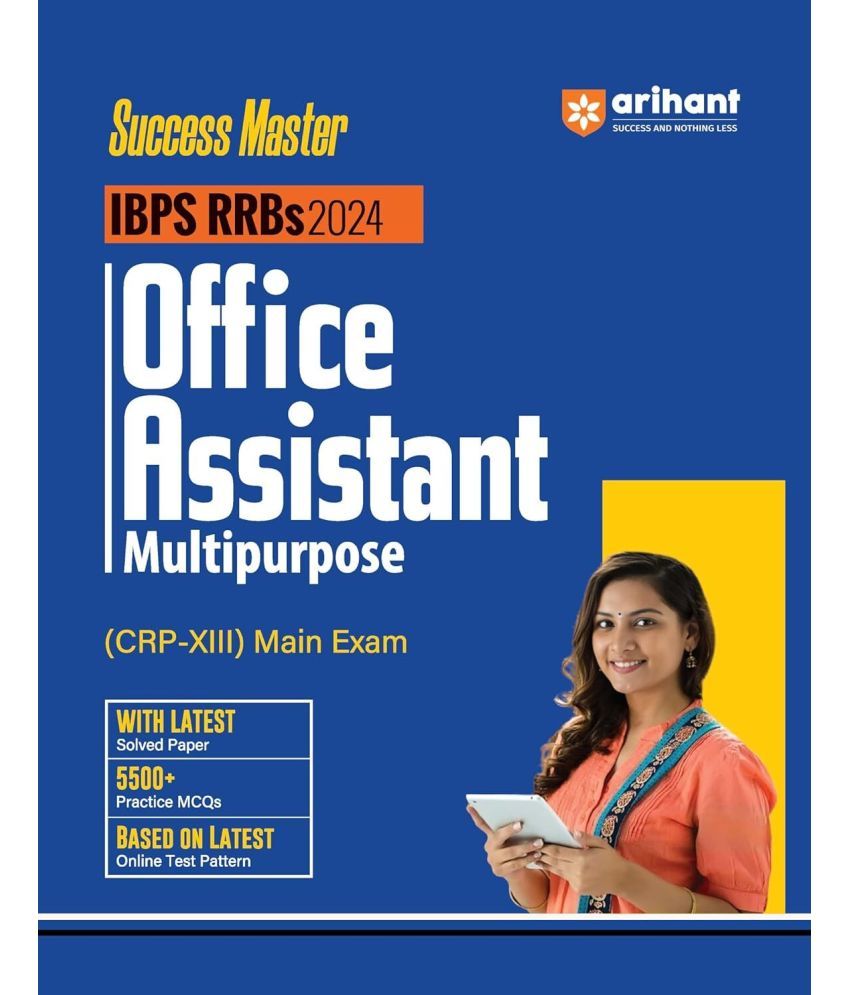     			Arihant Success Master IBPS RRBs 2024 Office Assistant Main Exam| Comprehensive Guide| Solved Papers| and Subject-specific Strategies for Numerical Ability| English| Computer Knowledge