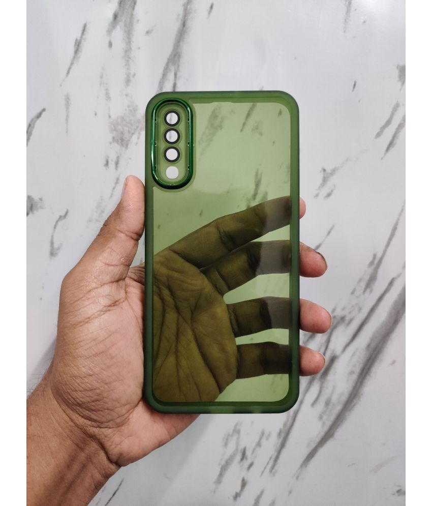     			Case Vault Covers Silicon Soft cases Compatible For Silicon Samsung Galaxy A50 ( )