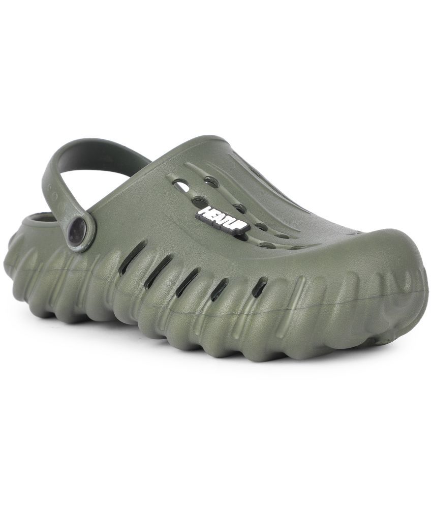     			HEATUP FOOTWEAR - Mint Green Men's Clogs