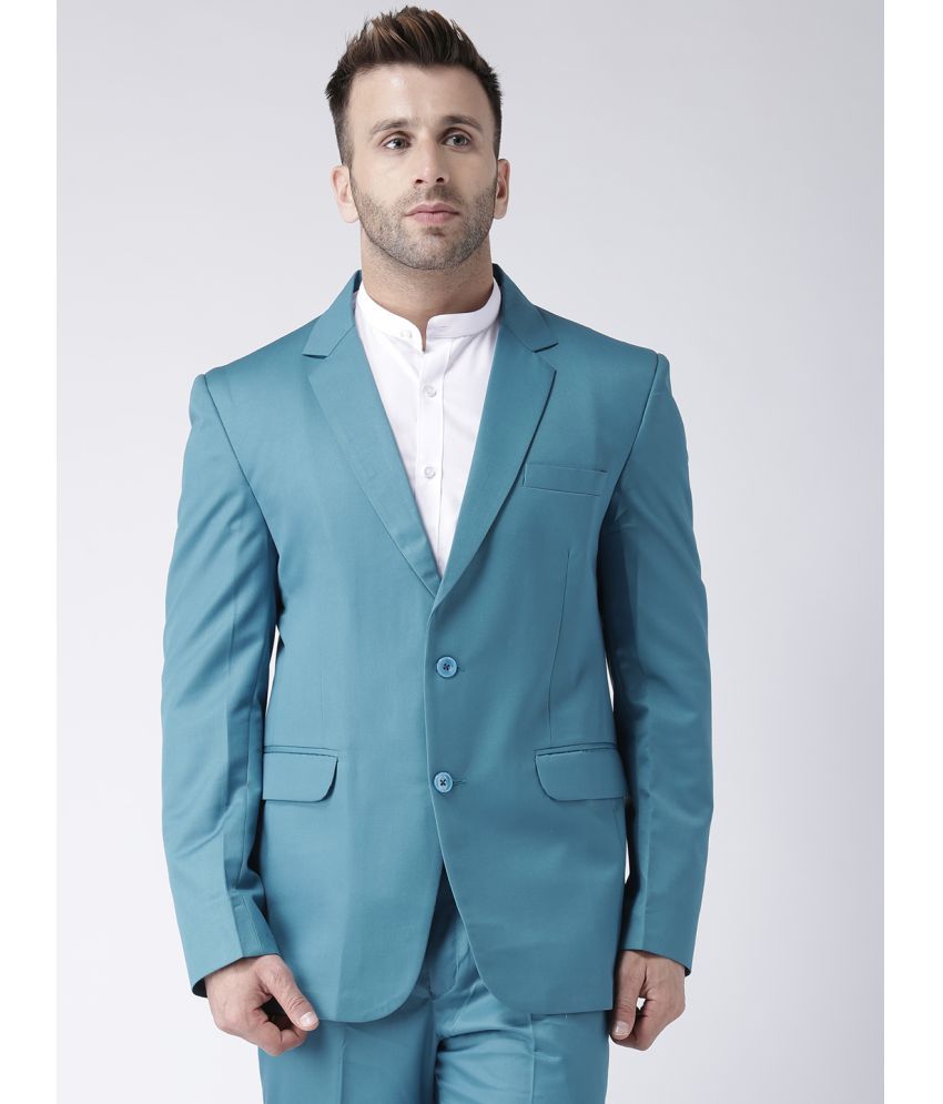     			Hangup Viscose Men's Blazer - Blue ( Pack of 1 )