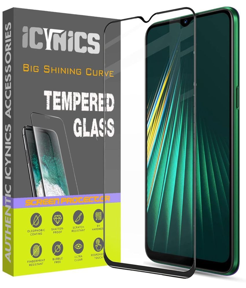     			Icynics Tempered Glass Compatible For Realme 5i ( Pack of 1 )