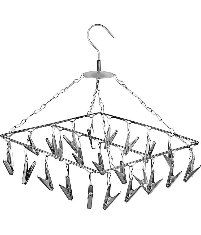     			Konquer TimeS Stainless Steel Multifunctional Hangers ( Pack of 1 )