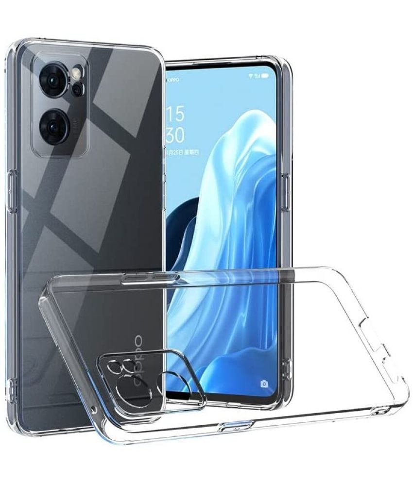     			Kosher Traders Plain Cases Compatible For Silicon OPPO RENO 7 5G ( )