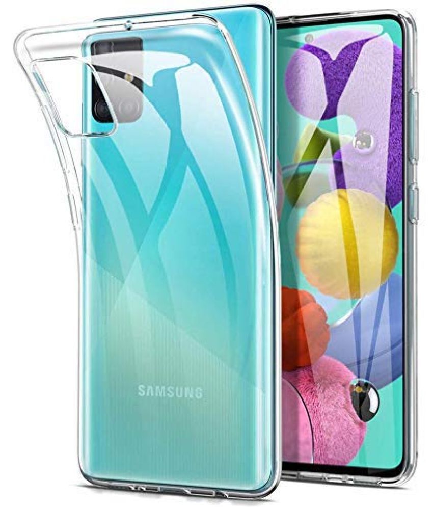     			Kosher Traders Plain Cases Compatible For Silicon SAMSUNG Galaxy A51 ( )