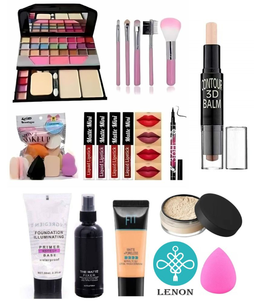     			Lenon Makeup Kit ( Daily use 11 Item Prefect combo )