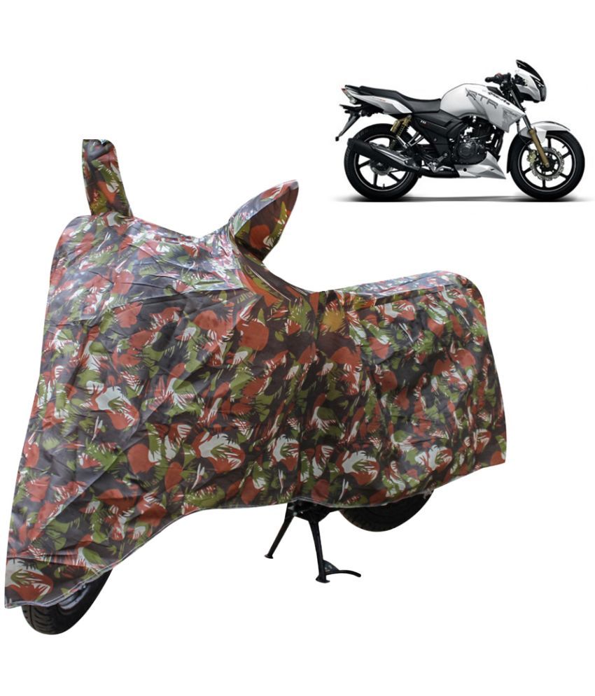     			CARNEST Bike Body Cover for TVS Apache RTR 180 ( Pack of 1 ) , Jungle