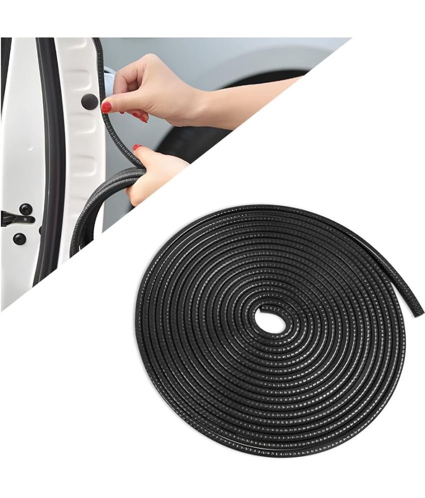     			CarFrill Door Guard Rubber Black