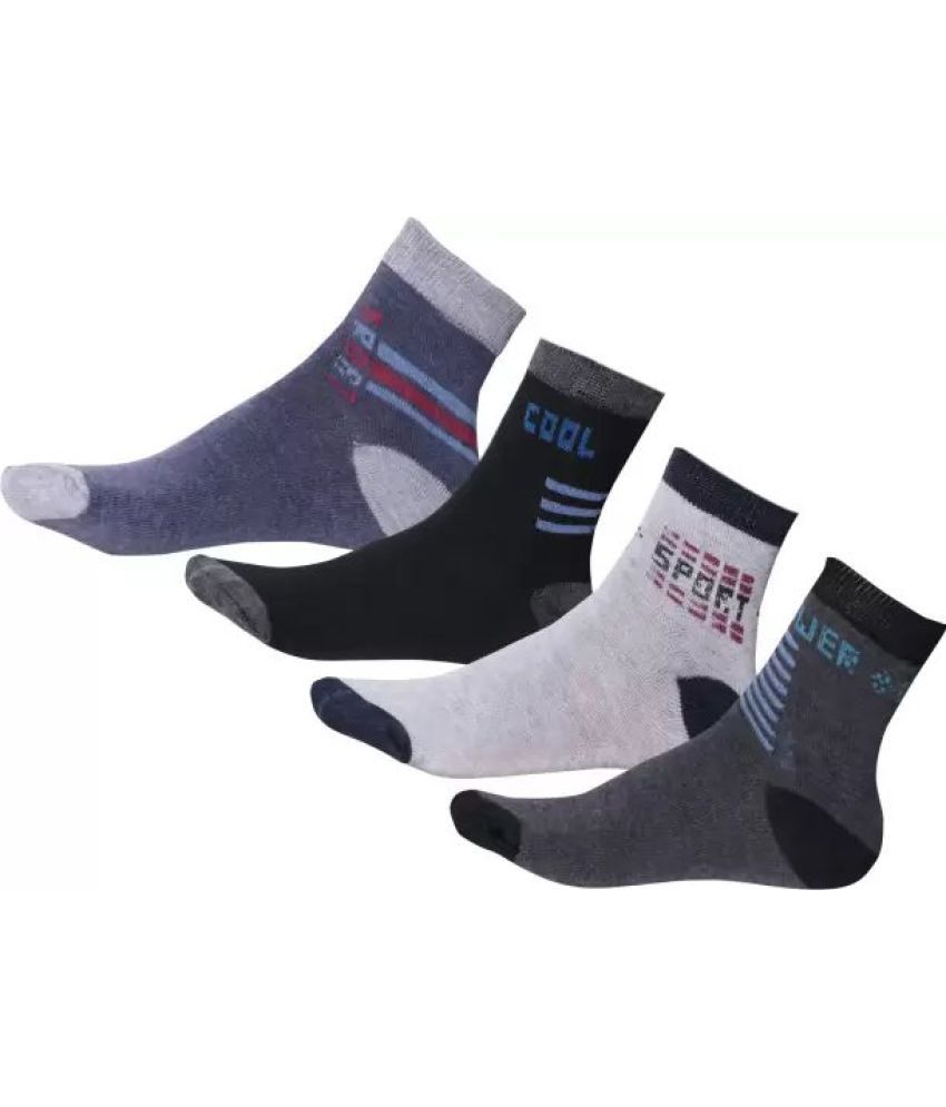     			Cavenders Pack of 5 Men's Cotton Blend Ankle Length Socks ( Multicolor 4 )