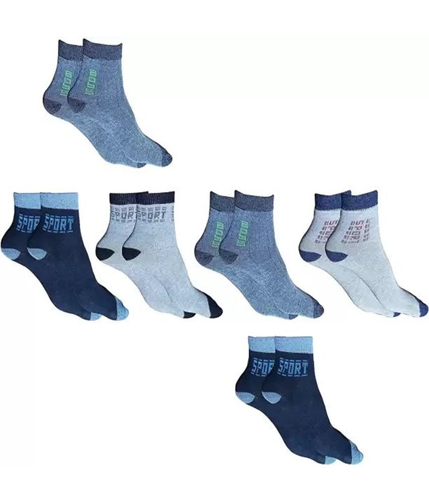     			Cavenders Pack of 5 Men's Cotton Blend Ankle Length Socks ( Multicolor 2 )