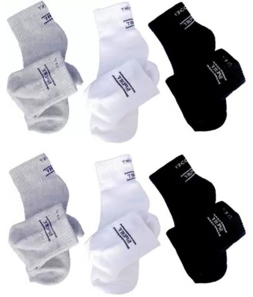     			Cavenders Pack of 5 Men's Cotton Blend Ankle Length Socks ( Multicolor 3 )