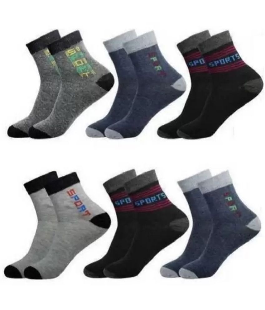     			Cavenders Pack of 5 Men's Cotton Blend Ankle Length Socks ( Multicolor 4 )