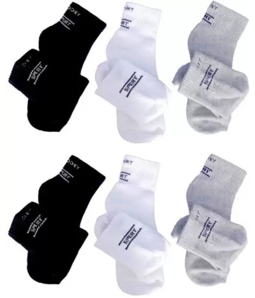     			Cavenders Pack of 5 Men's Cotton Blend Ankle Length Socks ( Multicolor 3 )