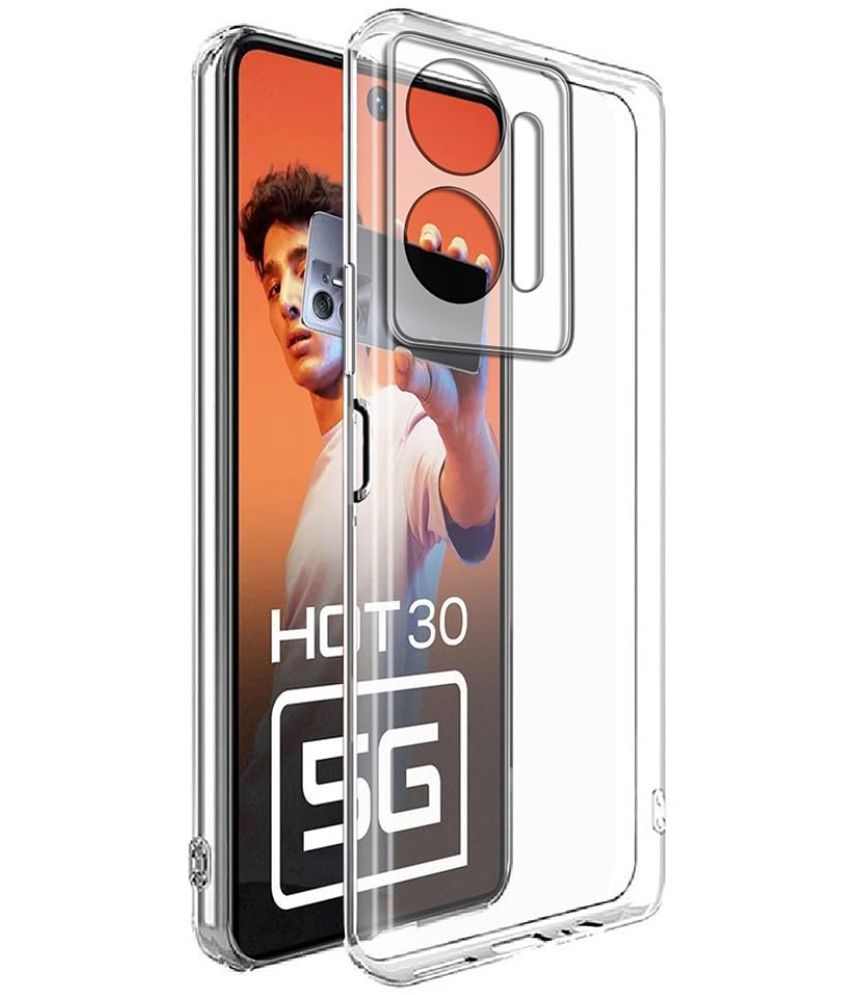     			Megha Star*** Plain Cases Compatible For Silicon INFINIX HOT 30 5G ( )