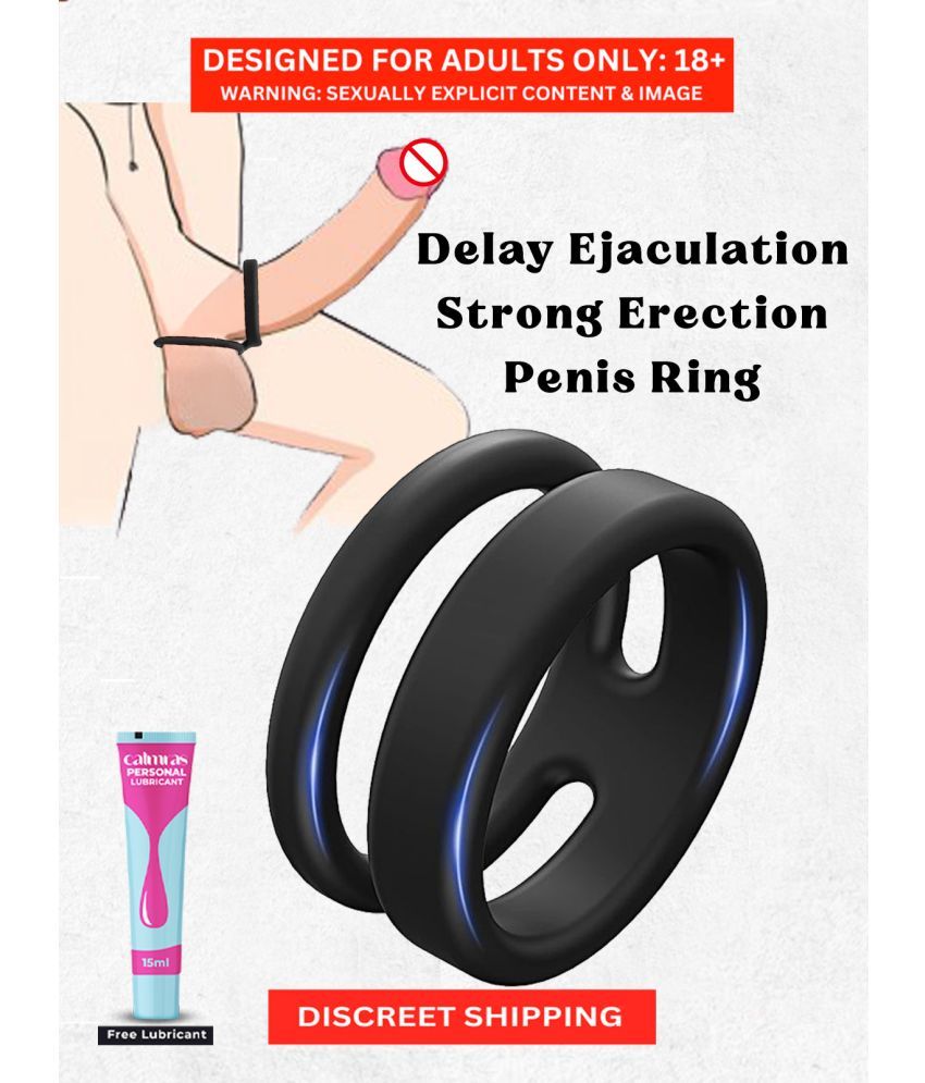     			Naughty Nights 2-in-1 Storng Grip Hold Erection and gives Long Lasting Satisfaction 2 in One cock Ring