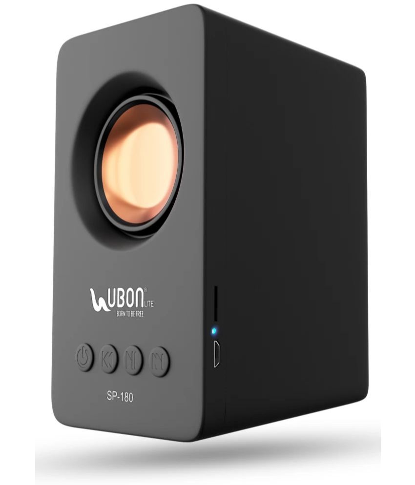     			UBON SP 180 10 W Bluetooth Speaker Bluetooth V 5.2 with SD card Slot Playback Time 4 hrs Black