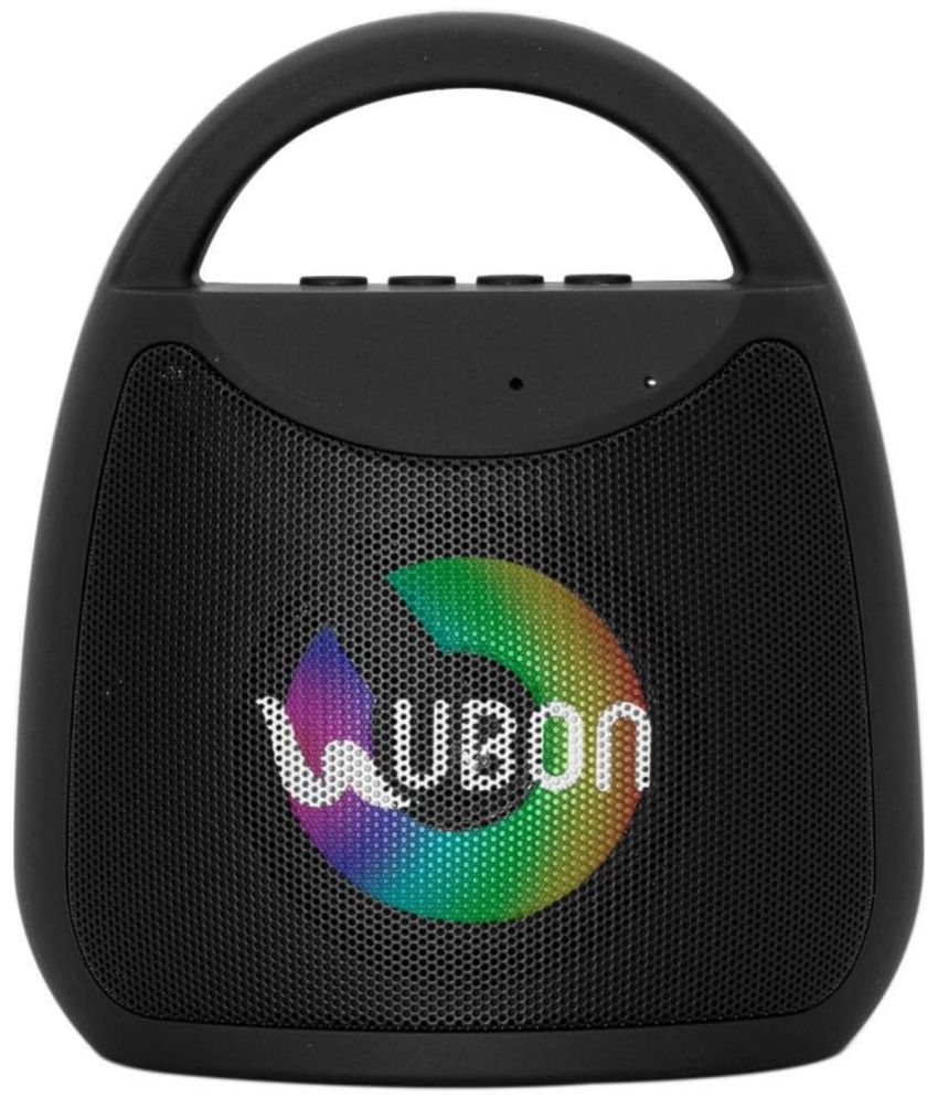     			UBON SP6770 GROOVEBOX 10 W Bluetooth Speaker Bluetooth V 5.3 with USB Playback Time 5 hrs Black