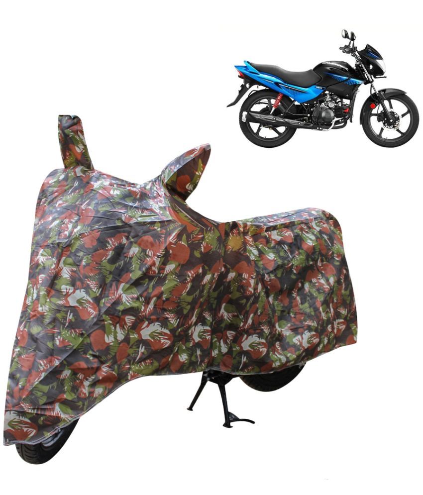     			AutoRetail Bike Body Cover for Hero Glamour ( Pack of 1 ) , Jungle