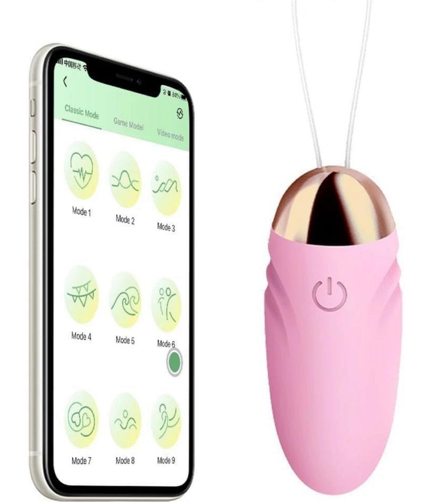     			Breckelle's App Control 10 Modes Portable Manual Massager