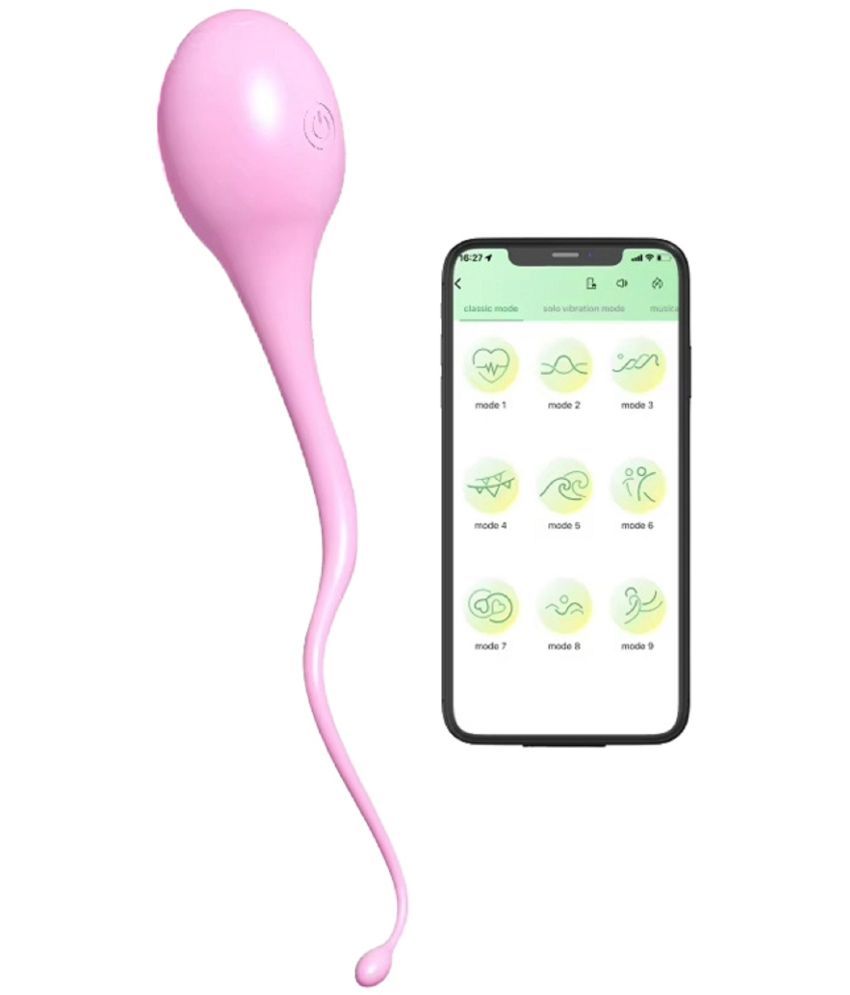     			Breckelle's Tadpole APP Control Portable Manual Massager