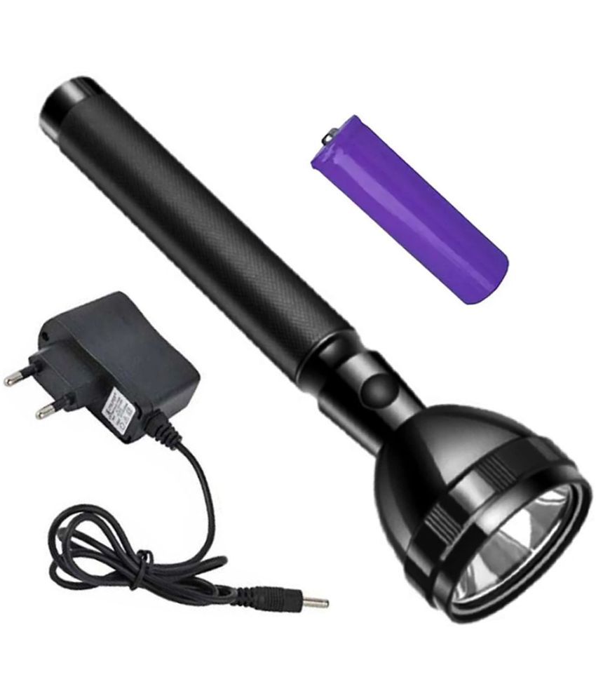     			CROSTAL - 2W Rechargeable Flashlight Torch ( Pack of 1 )