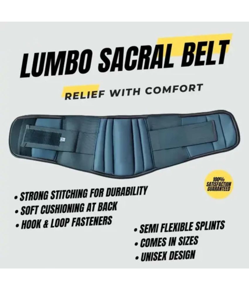     			JARVIS LS Belt Lumbo Sacral Belt For Back Pain Abdominal Support Free Size