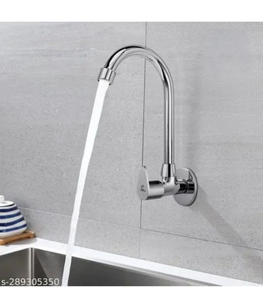     			Ketch Torrent Stainless Steel Sink Tap for Kitchen Sink Steel Kitchen Sink Tap (Sink Cock)