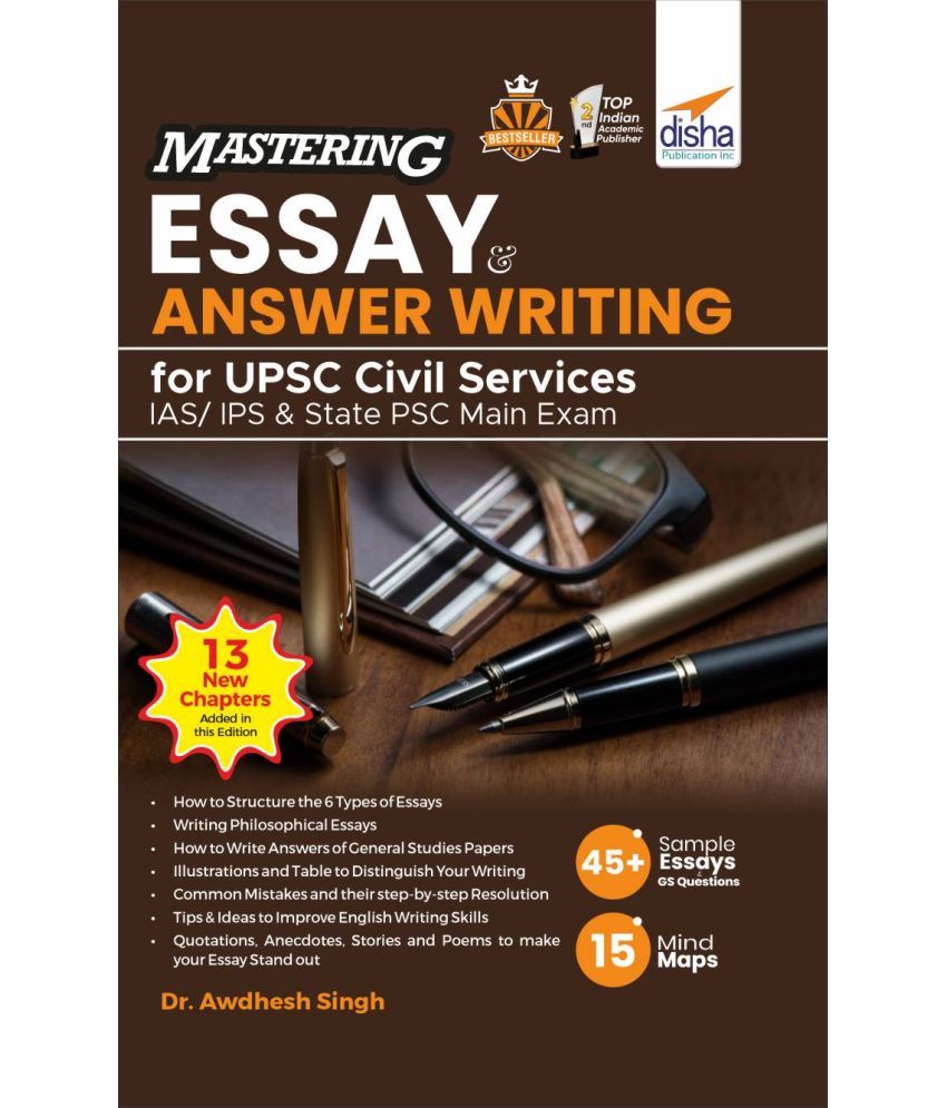     			Mastering Essay & Answer Writing for UPSC Civil Services IAS/ IPS & State PSC Main Exams 2nd Edition