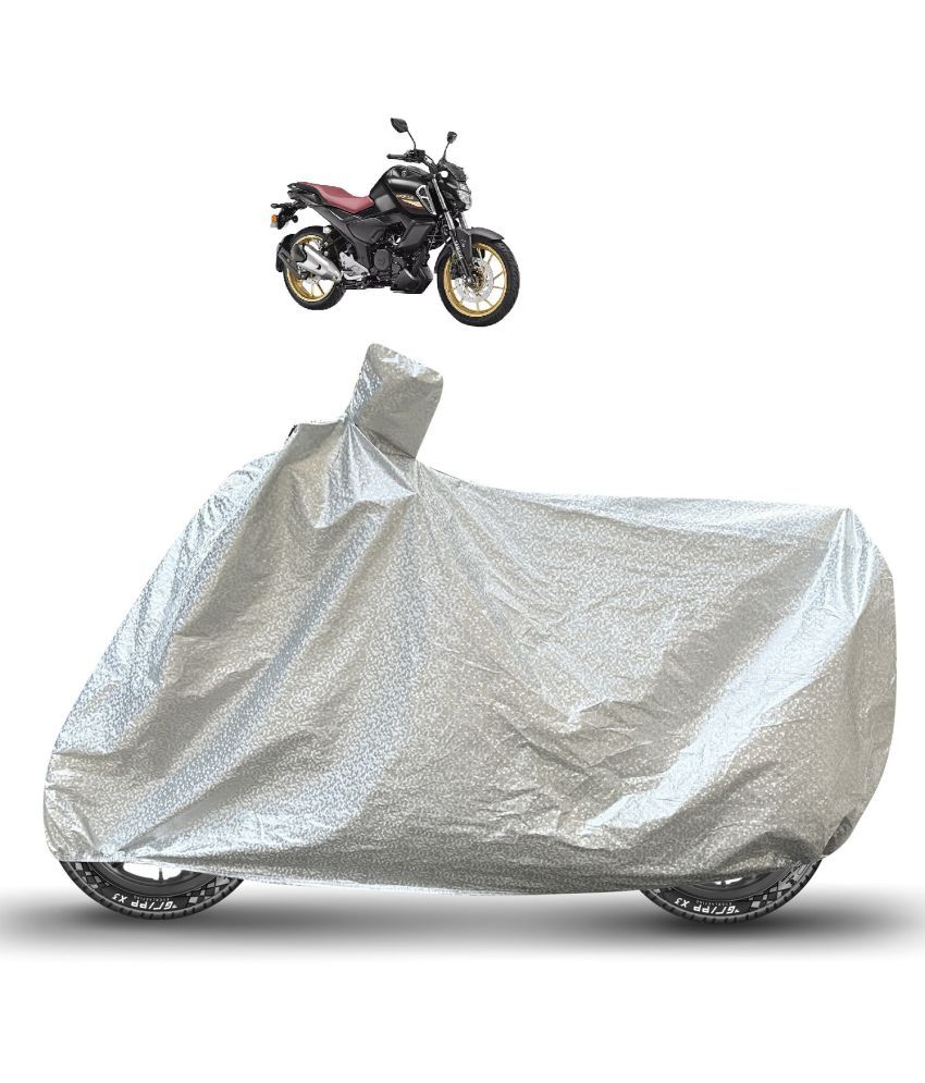     			Caronix Bike Body Cover for Yamaha FZ16 ( Pack of 1 ) , Silver