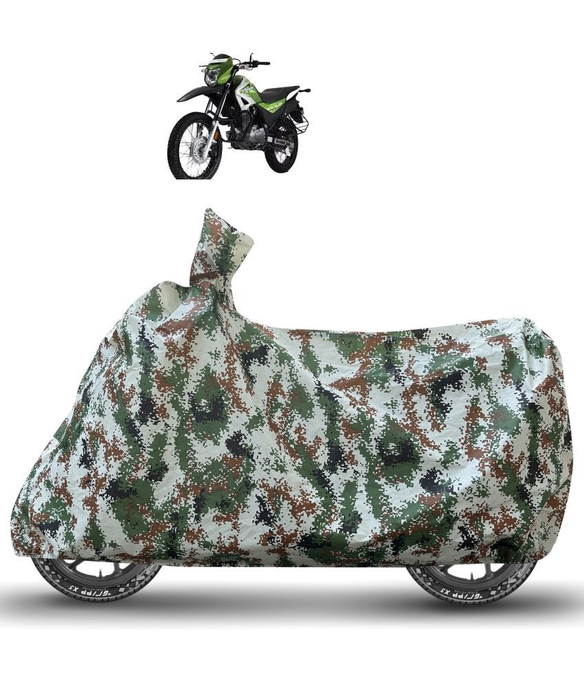     			Caronix Bike Body Cover for Hero Impulse ( Pack of 1 ) , Green