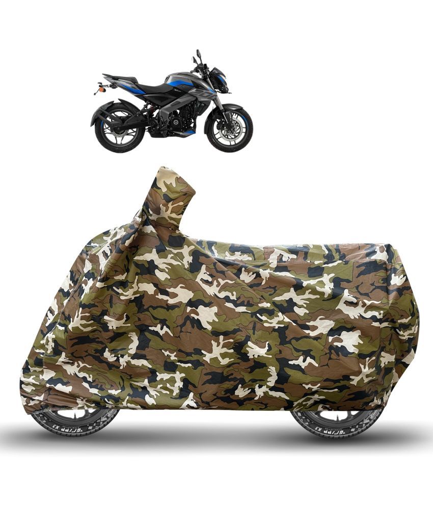     			Caronix Bike Body Cover for Bajaj Pulsar NS200 ( Pack of 1 ) , Brown