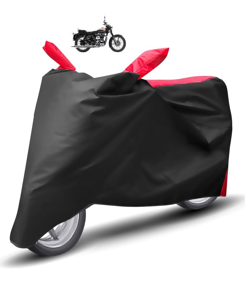     			Caronix Bike Body Cover for Royal Enfield Bullet 350 ( Pack of 1 ) , Red