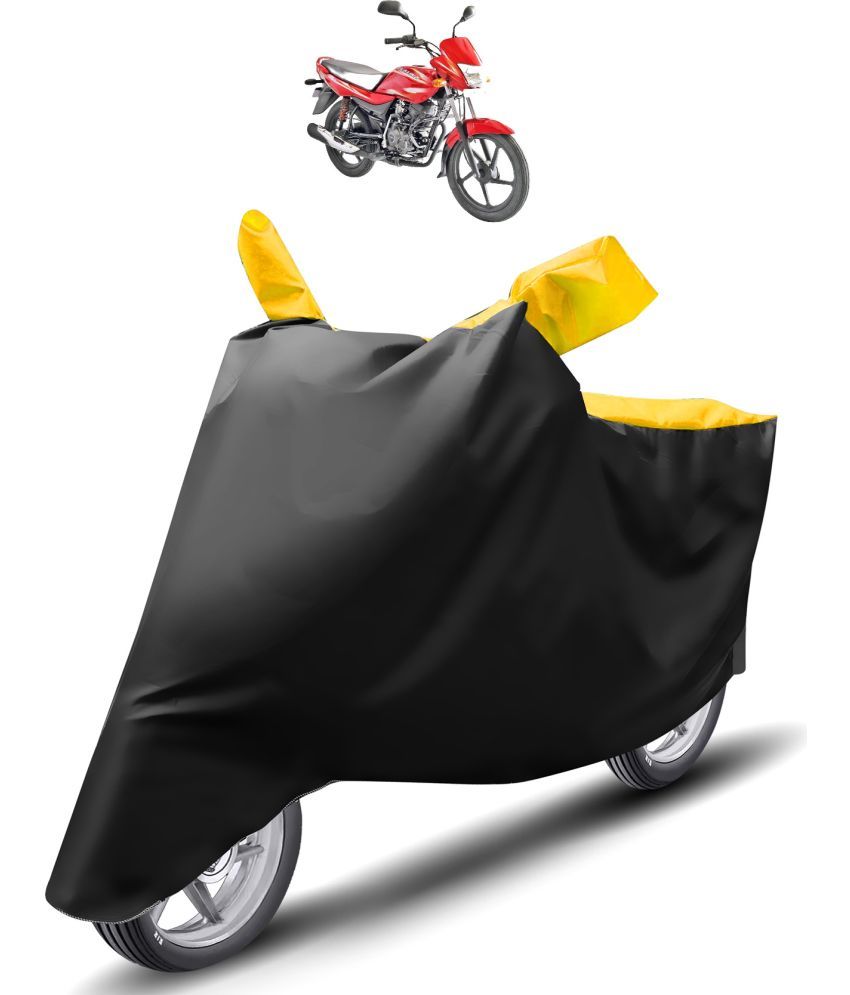     			Caronix Bike Body Cover for Bajaj Platina 100 ( Pack of 1 ) , Yellow