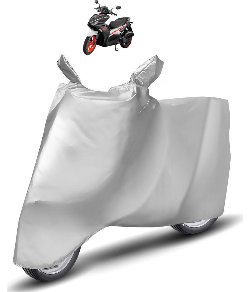     			Caronix Bike Body Cover for Yamaha Aerox 155 Maxi ( Pack of 1 ) , Silver