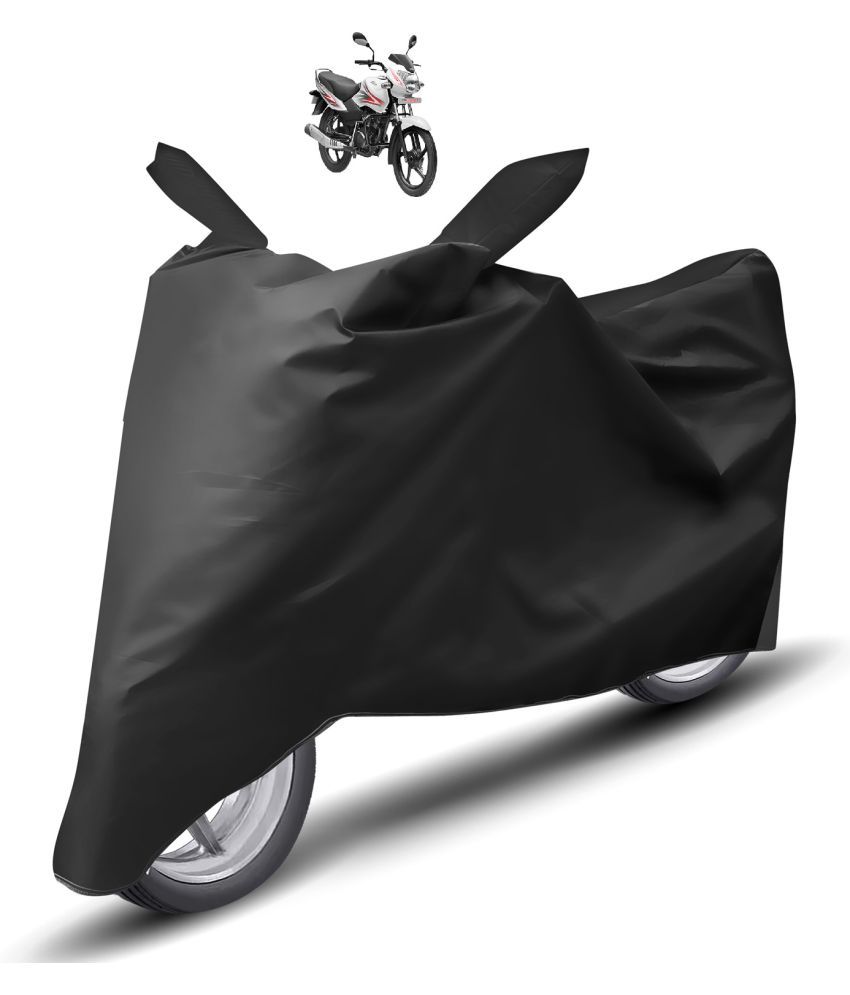     			Caronix Bike Body Cover for TVS Sport ( Pack of 1 ) , Black