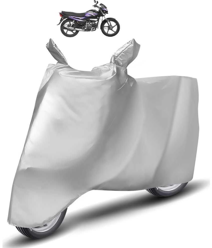     			Caronix Bike Body Cover for Hero Super Splendor ( Pack of 1 ) , Silver