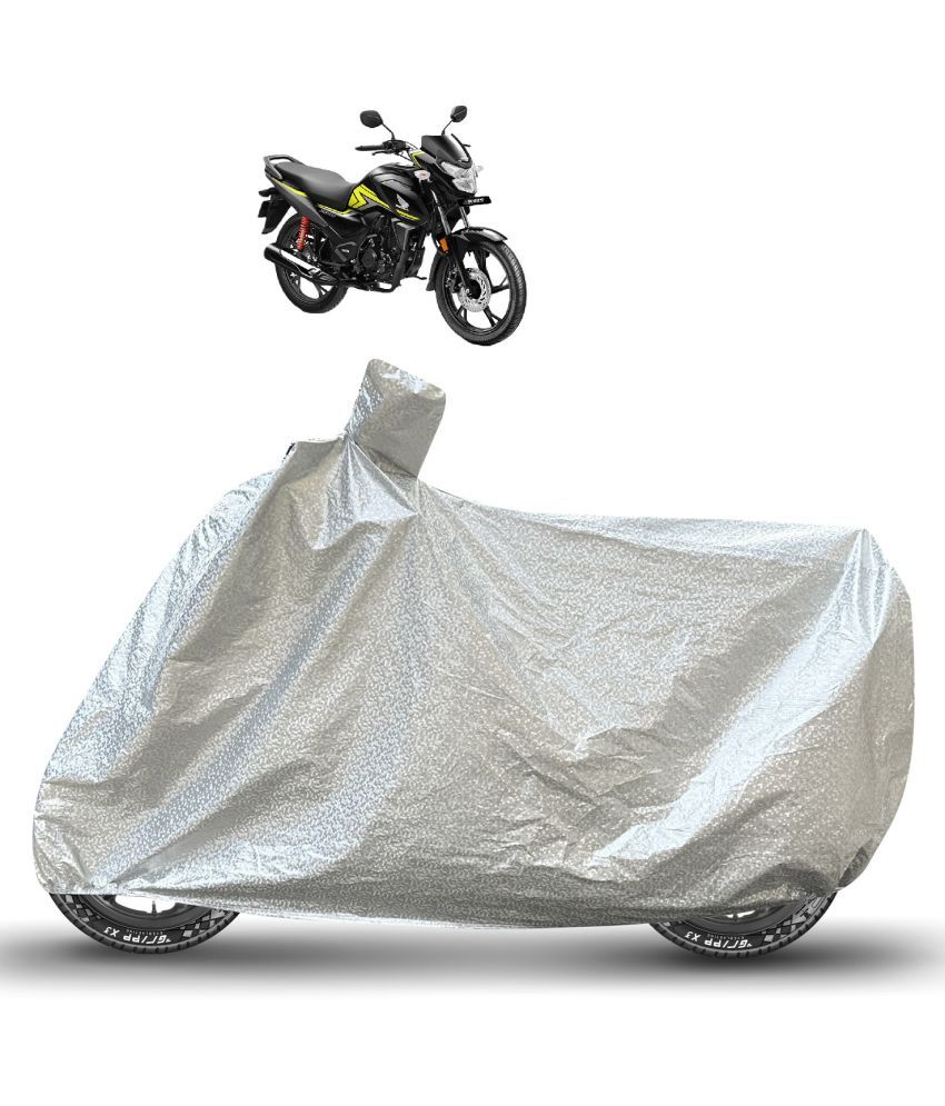     			Caronix Bike Body Cover for Honda SP 125 ( Pack of 1 ) , Silver