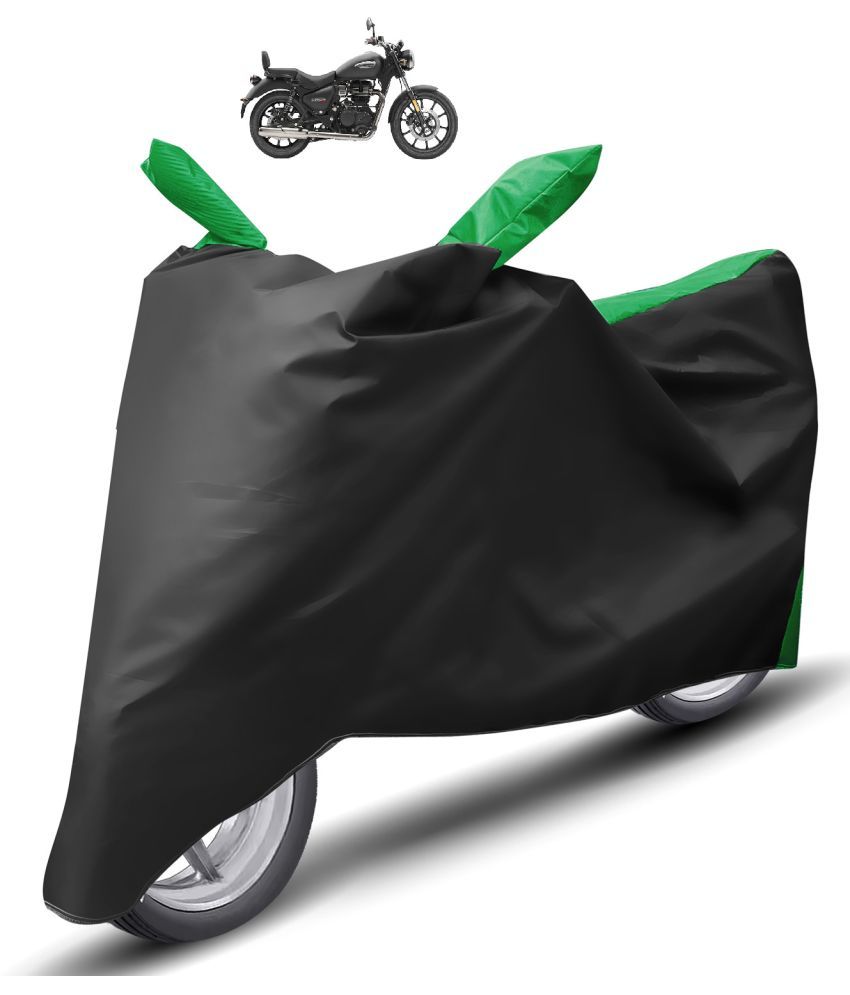     			Caronix Bike Body Cover for Royal Enfield Meteor 350 ( Pack of 1 ) , Green