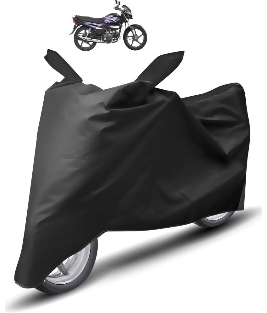     			Caronix Bike Body Cover for Hero Super Splendor ( Pack of 1 ) , Black