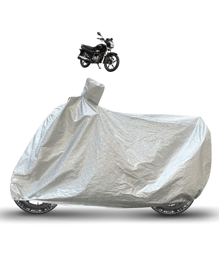     			Caronix Bike Body Cover for Hero Super Splendor ( Pack of 1 ) , Silver