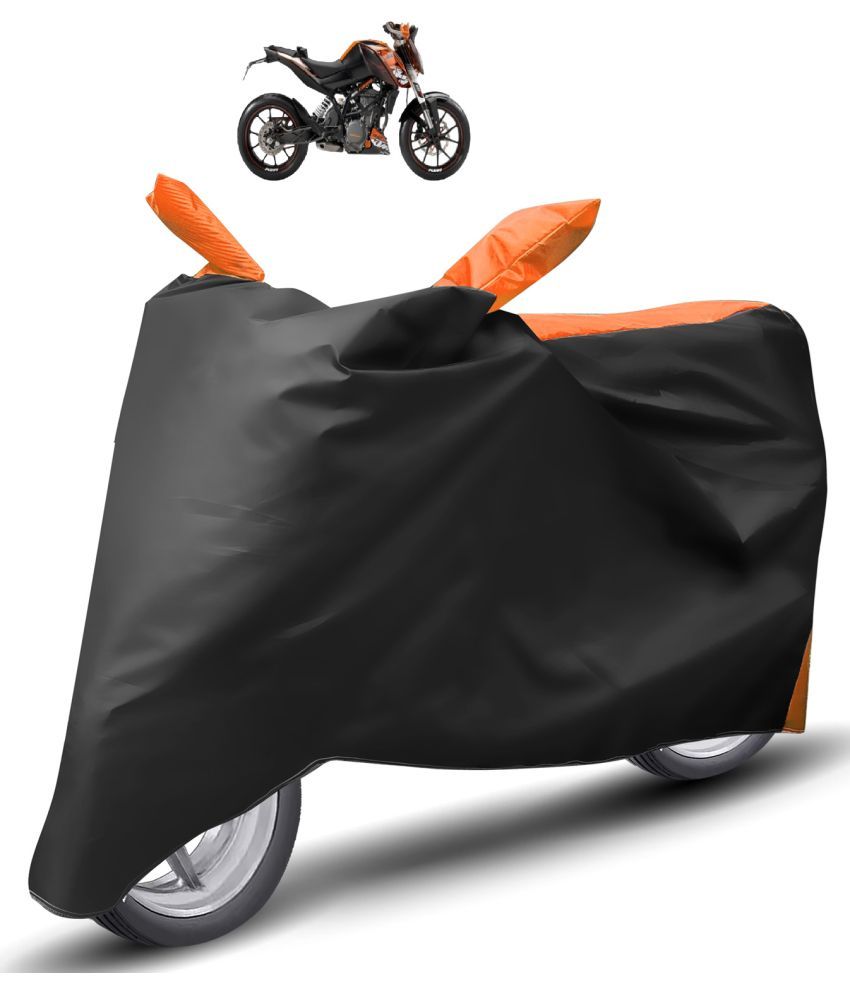     			Caronix Bike Body Cover for KTM Duke 200 ( Pack of 1 ) , Orange