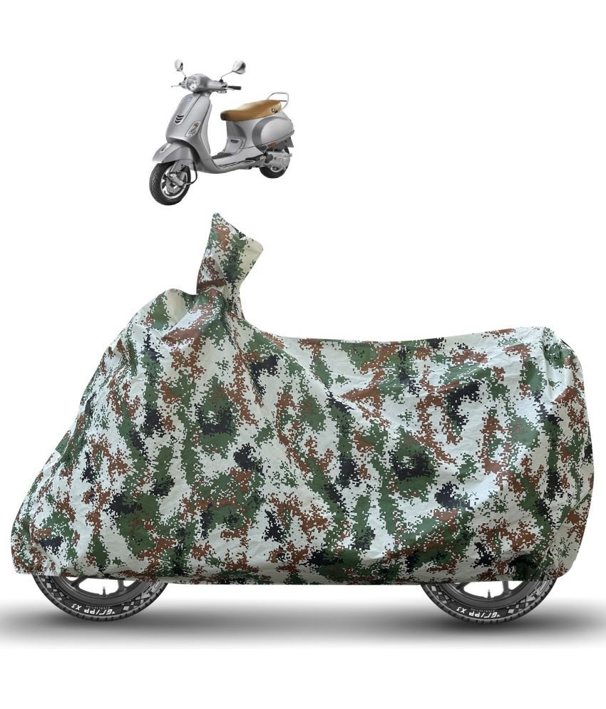     			Caronix Bike Body Cover for Vespa Vespa VXL 125 ( Pack of 1 ) , Green