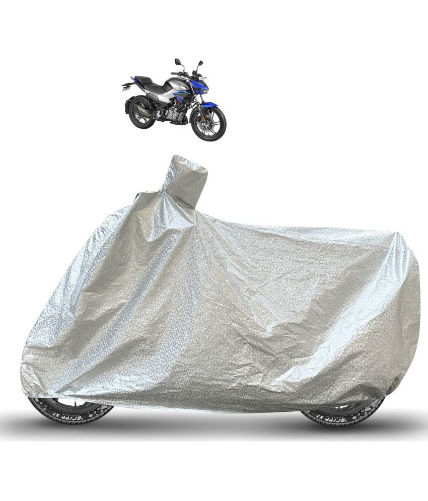     			Caronix Bike Body Cover for Hero Xtreme ( Pack of 1 ) , Silver