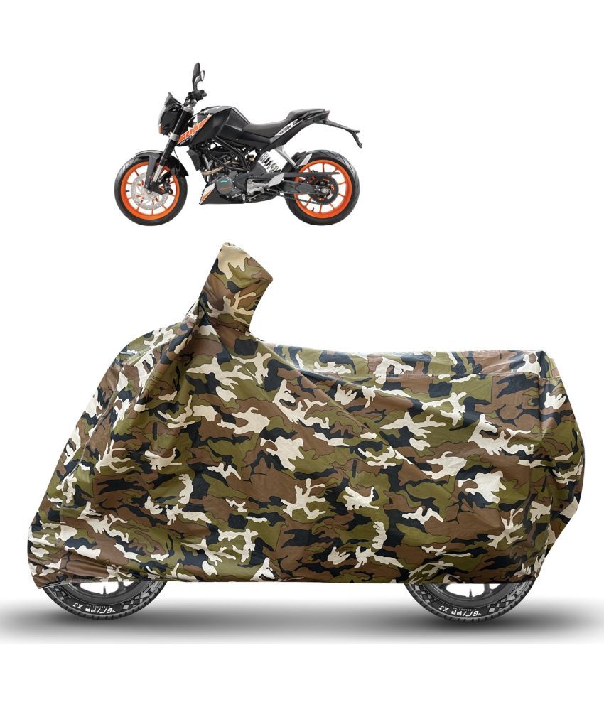     			Caronix Bike Body Cover for KTM Duke 200 ( Pack of 1 ) , Brown