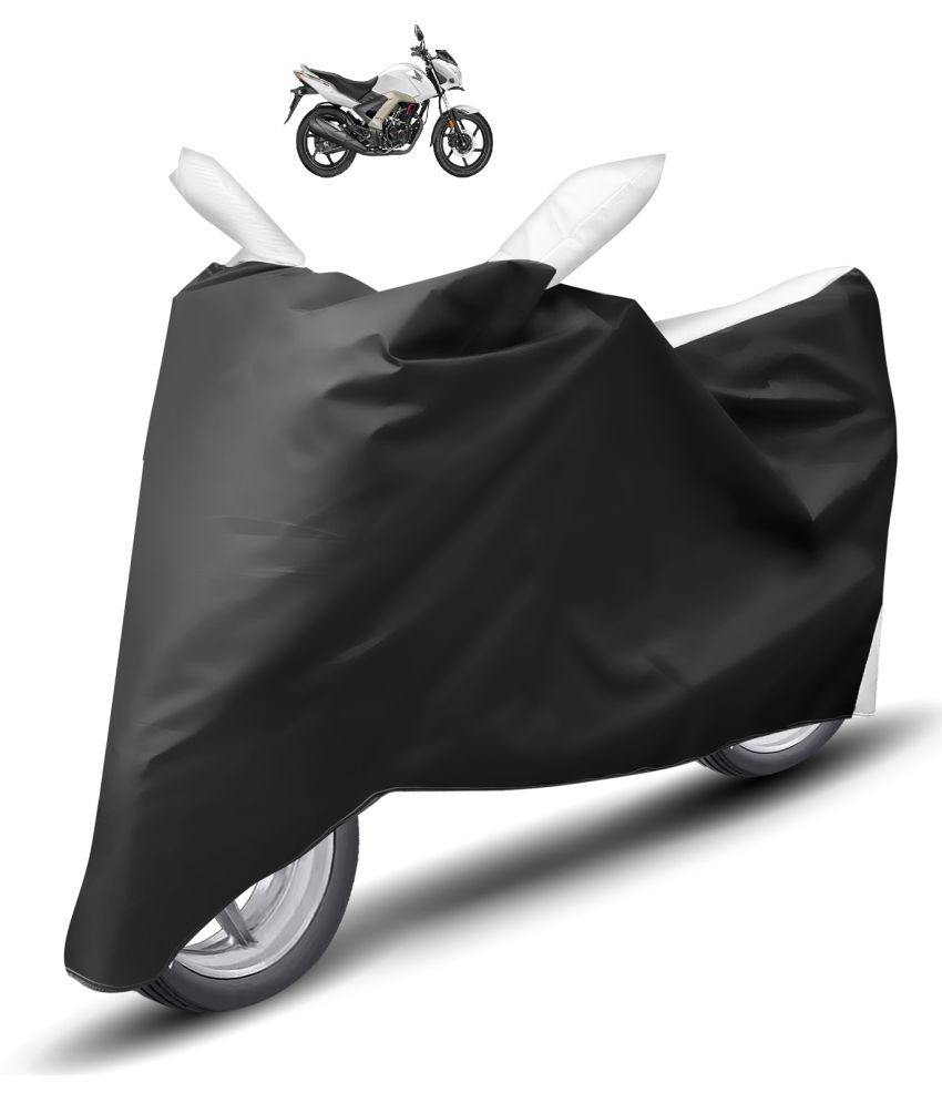     			Caronix Bike Body Cover for Honda CB Unicorn ( Pack of 1 ) , White