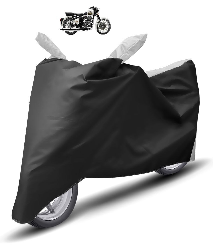     			Caronix Bike Body Cover for Royal Enfield Classic 350 ( Pack of 1 ) , Grey