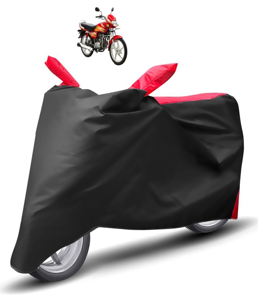     			Caronix Bike Body Cover for Hero HF Deluxe ( Pack of 1 ) , Red