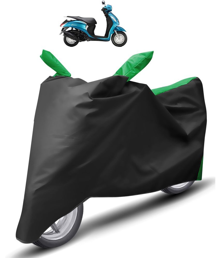     			Caronix Bike Body Cover for Yamaha Fascino ( Pack of 1 ) , Green