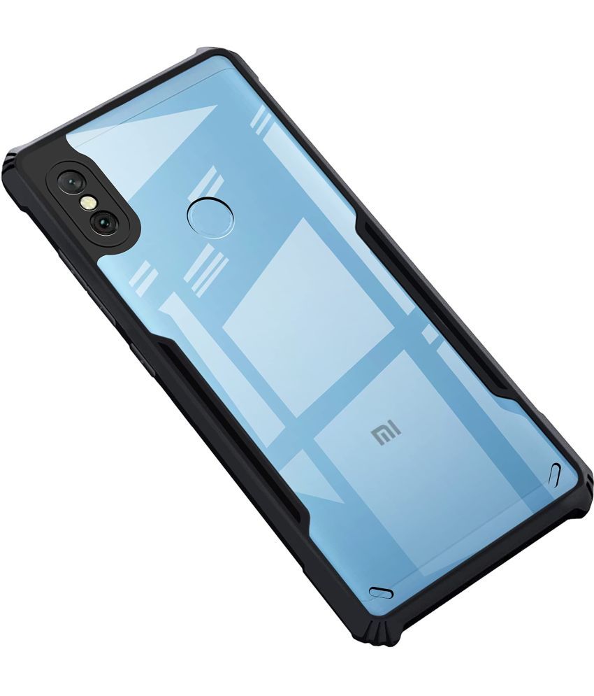     			VAKIBO Plain Cases Compatible For Rubber Mi Redmi Note 6 Pro ( Pack of 1 )